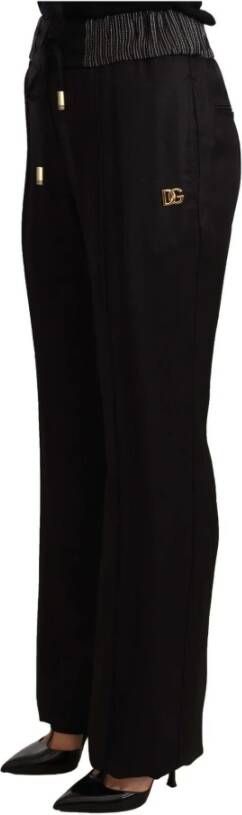 Dolce & Gabbana Rechte broek Zwart Dames