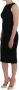 Dolce & Gabbana Zwarte mouwloze Bodycon knielengte jurk Black Dames - Thumbnail 2