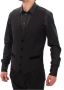 Dolce & Gabbana Black Wool Formal Dress Vest Gilet Weste Zwart Heren - Thumbnail 2