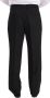 Dolce & Gabbana Black Wool Formal Tuxedo Trouser Dress Pants Zwart Heren - Thumbnail 2