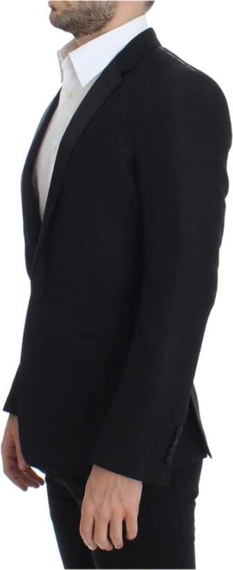 Dolce & Gabbana Blazerjas Zwart Heren