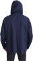 Dolce & Gabbana Blue Hooded Double Breasted Coat Jacket Blauw Heren - Thumbnail 2