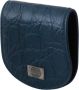 Dolce & Gabbana Blauwe Leren Houder Zakje Condoom Hoesje Blauw - Thumbnail 2