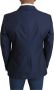 Dolce & Gabbana Elegante Martini Blazer in Blauw Blue Heren - Thumbnail 2
