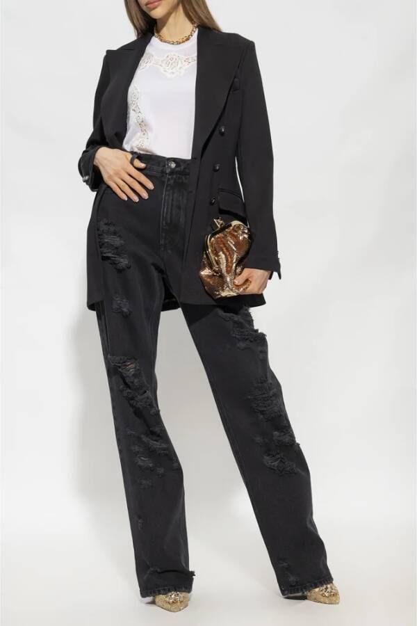 Dolce & Gabbana Blazer met zakken Zwart Dames