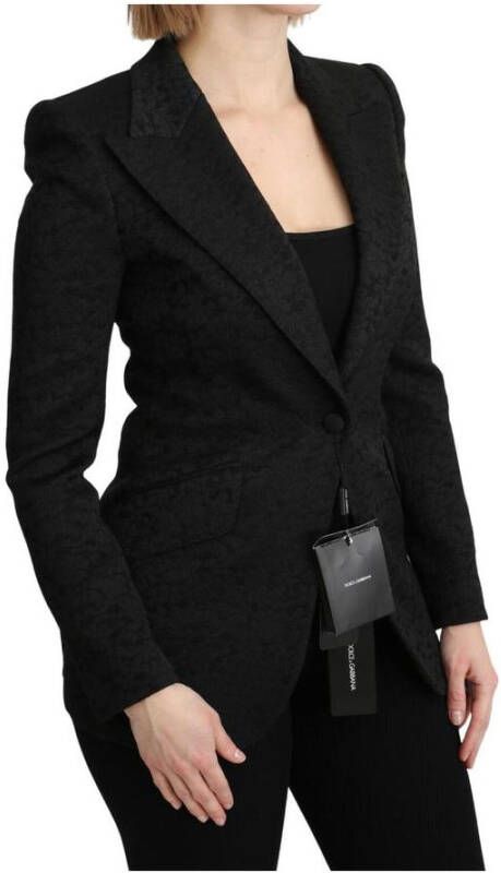 Dolce & Gabbana Blazerjas Zwart Dames
