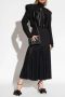 Dolce & Gabbana Zwarte Jassen met Ronde Halslijn Black Dames - Thumbnail 2