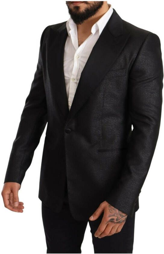 Dolce & Gabbana Blazers Zwart Heren