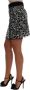 Dolce & Gabbana Bloemenkanten rok met gouden kristaldetails Multicolor Dames - Thumbnail 1