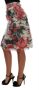 Dolce & Gabbana Floral Patterned Pencil Straight Skirt Meerkleurig Dames - Thumbnail 1
