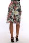 Dolce & Gabbana Floral Patterned Pencil Straight Skirt Meerkleurig Dames - Thumbnail 2