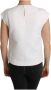 Dolce & Gabbana Luxe Witte Blouse met Logo Details White Dames - Thumbnail 2