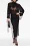 Dolce & Gabbana Zwarte kanten hooggesloten blouse Black Dames - Thumbnail 3