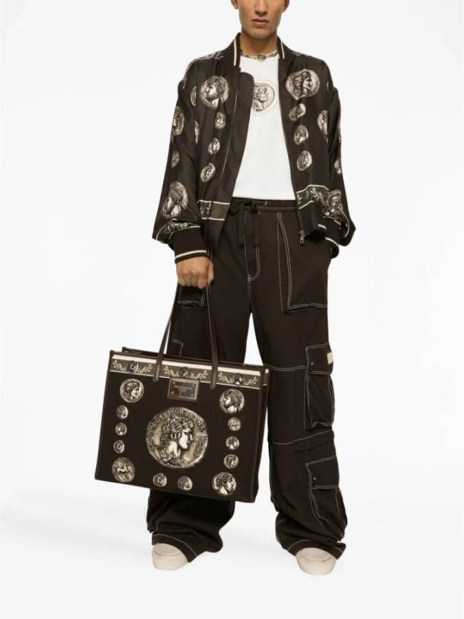Dolce & Gabbana Bomber Jackets Zwart Heren