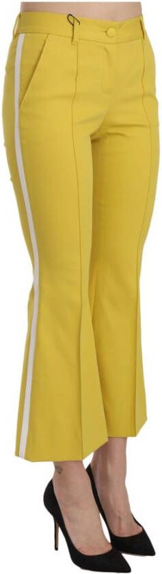 Dolce & Gabbana Cropped broek Geel Dames