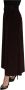 Dolce & Gabbana Bordeaux Corduroy Cotton Trouser Wide Leg Pants Rood Dames - Thumbnail 2