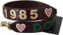 Dolce & Gabbana Bordeaux Exotische Huidleren Schouderband Brown Dames - Thumbnail 2