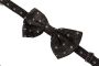 Dolce & Gabbana Zwart Witte Polka Dot Zijden Hals Papillon Stropdas Black Heren - Thumbnail 2