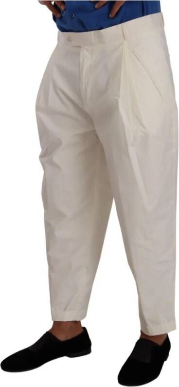 Dolce & Gabbana Wijde broek Wit Heren