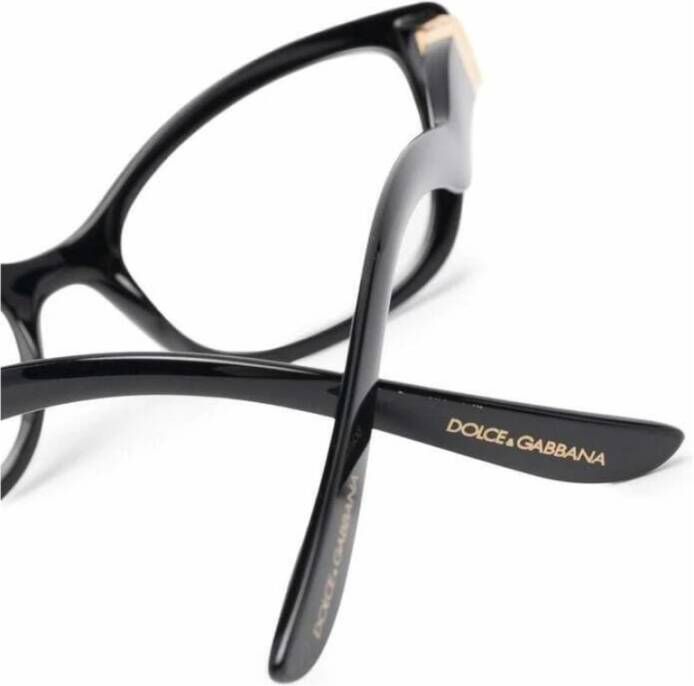 Dolce & Gabbana Bril Zwart Dames