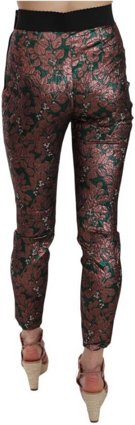 Dolce & Gabbana Slim-fit broek Bruin Dames