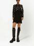 Dolce & Gabbana Zijde Wol Knoop-Cardigan Black Dames - Thumbnail 2