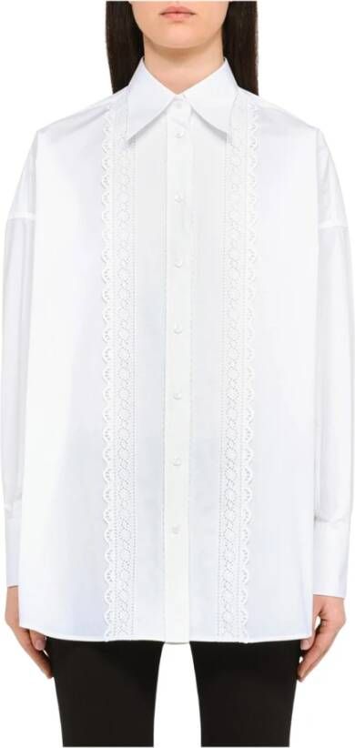 Dolce & Gabbana Casual overhemd White Dames