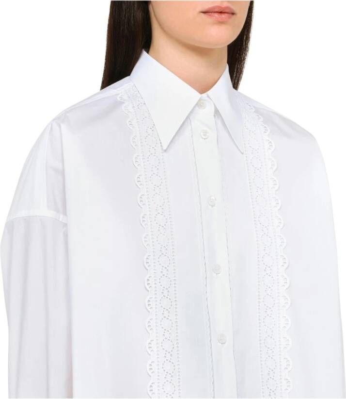 Dolce & Gabbana Casual overhemd White Dames