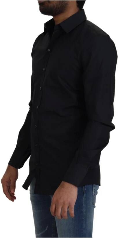 Dolce & Gabbana Casual overhemd Zwart Heren
