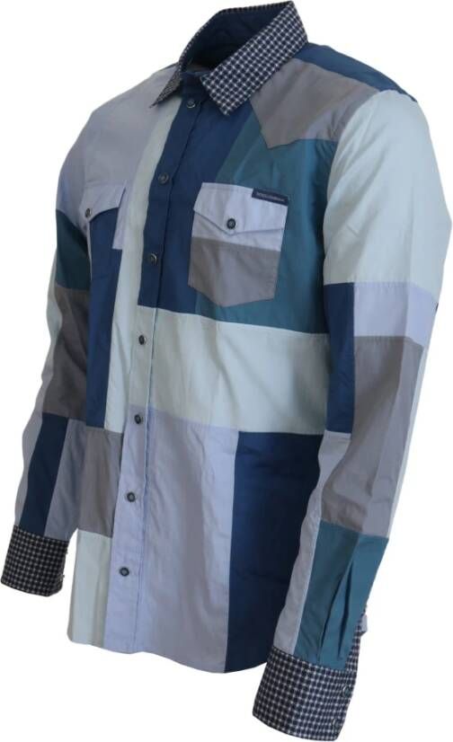 Dolce & Gabbana Casual overhemd Blauw Heren