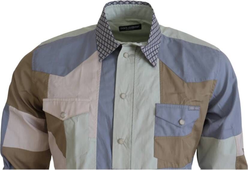 Dolce & Gabbana Casual overhemd Meerkleurig Heren