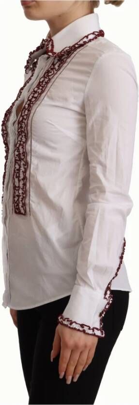 Dolce & Gabbana Casual Shirts Wit Dames