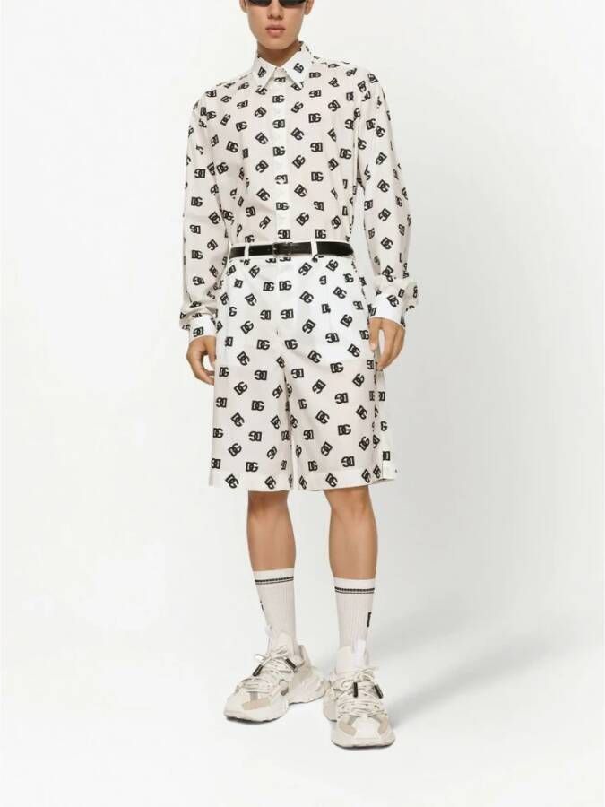 Dolce & Gabbana Normaal shirt Wit Heren
