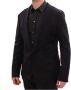 Dolce & Gabbana Zwarte Single Breasted Zijden Blazer Black Heren - Thumbnail 2