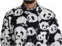 Dolce & Gabbana Zwarte Panda Heren Casual 100% Katoenen Overhemd Multicolor Heren - Thumbnail 2