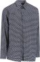 Dolce & Gabbana Geometrische Print Zwart en Wit Overhemd Black Heren - Thumbnail 3