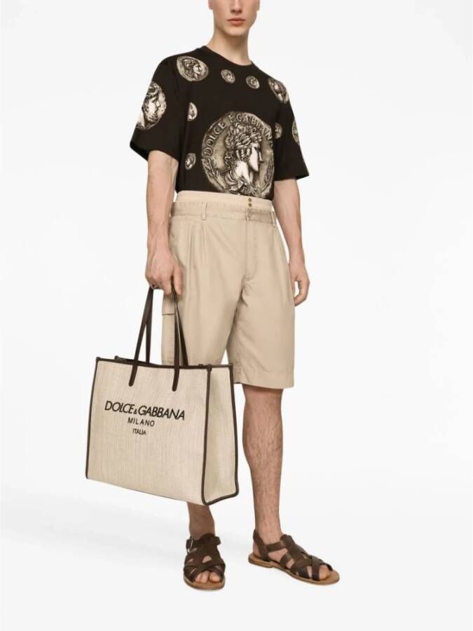Dolce & Gabbana Casual Shorts Beige Heren