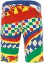 Dolce & Gabbana Bedrukte stretchkatoenen bermuda shorts Multicolor Heren - Thumbnail 2