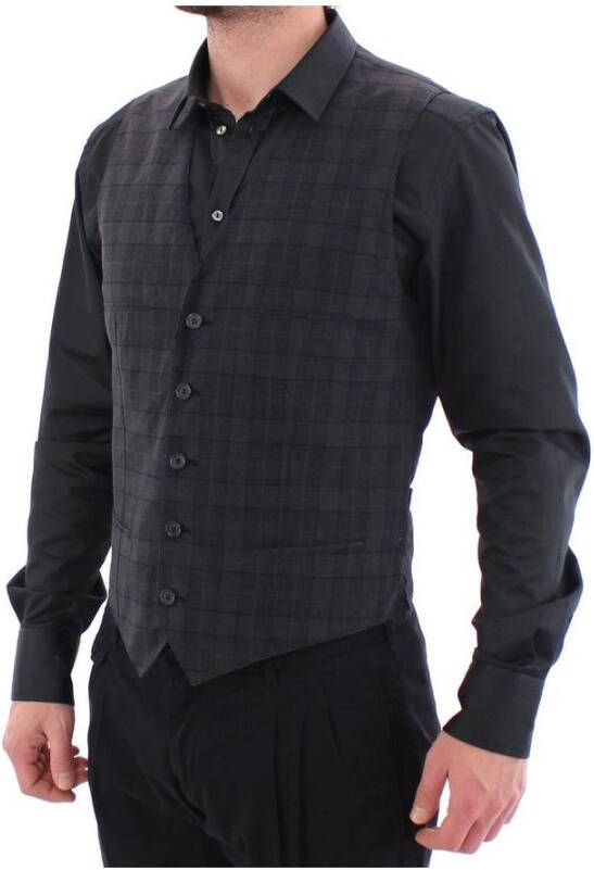 Dolce & Gabbana Pak Vest Grijs Heren