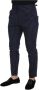 Dolce & Gabbana Iconische MainLine Blauwe Wollen Broek Blue Heren - Thumbnail 2