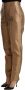 Dolce & Gabbana Luxe Gouden Zijden Tapered Metallic Broek Beige Dames - Thumbnail 2