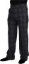 Dolce & Gabbana Grijze Geruite Broek met Middelhoge Taille Stijlvolle Upgrade Gray Heren - Thumbnail 2