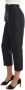 Dolce & Gabbana Elegant High-Waist Capri Dress Pants Black Dames - Thumbnail 3