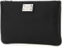 Dolce & Gabbana Zwarte Leren Nylon Pouch Black Heren - Thumbnail 2