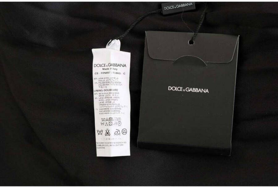 Dolce & Gabbana Jas met enkele rij knopen Zwart Dames