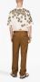 Dolce & Gabbana Cognacbruine rechte stretchbroek Brown Heren - Thumbnail 3