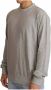 Dolce & Gabbana Ronde Hals Gebreide Trui Italiaanse Katoenen Crewneck Sweater Gray Heren - Thumbnail 2