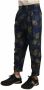 Dolce & Gabbana Slim-fit Trousers Multicolor Heren - Thumbnail 3