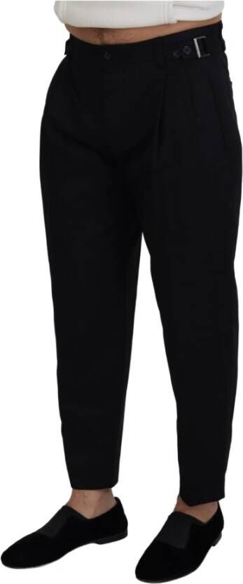 Dolce & Gabbana Cropped Trousers Zwart Heren
