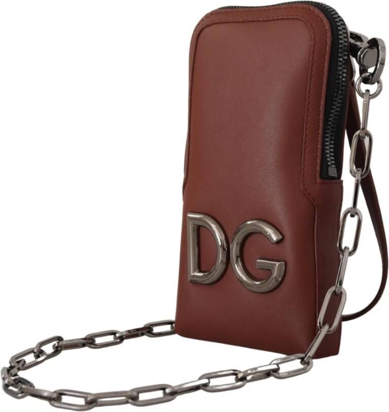 Dolce & Gabbana Cross Body Bags Bruin Dames